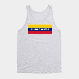 Ciudad Ojeda City in Venezuelan Flag Colors Tank Top